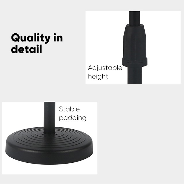 Bepop Lampu Ring Light LED 10 Inch Tripod  Lampu Stand Holder Cincin Make Up MUA LED