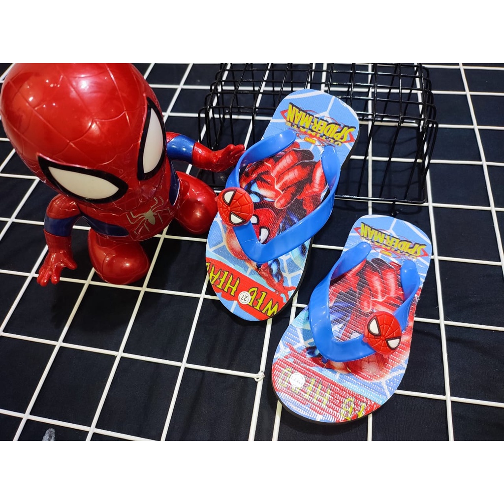 SANDAL JEPIT ANAK LAKI LAKI SPIDERMAN FUL COLOR 01 2022