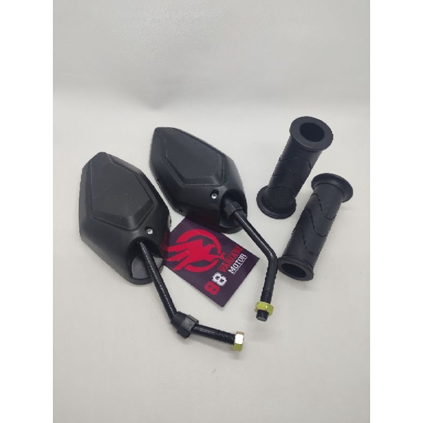 Paket Spion Standar Bawaan Honda Vario Dan Handgrip Standar Motor Honda