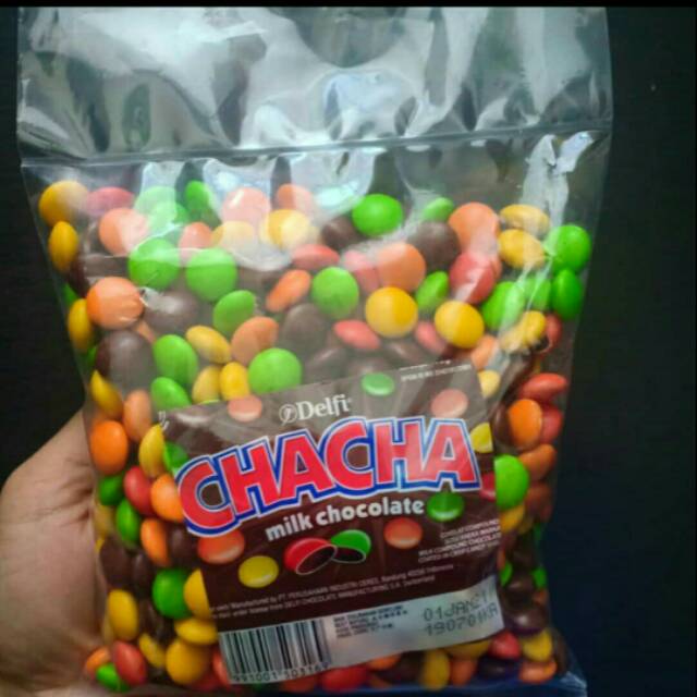 

Coklat Delfi ChaCha Milk 500gr 250 gr, Cokelat Chacha Peanut Kacang