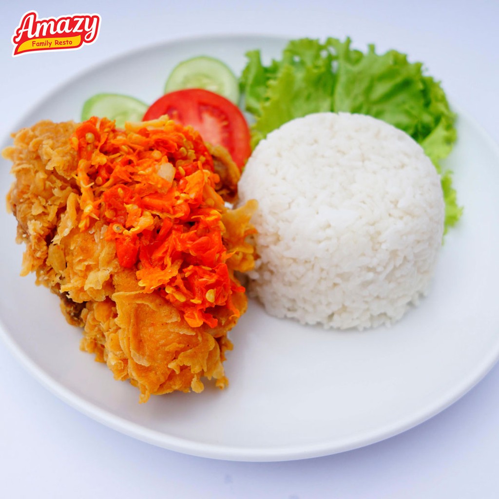 Jual Amazy Nasi Ayam Geprek Crispy Shopee Indonesia