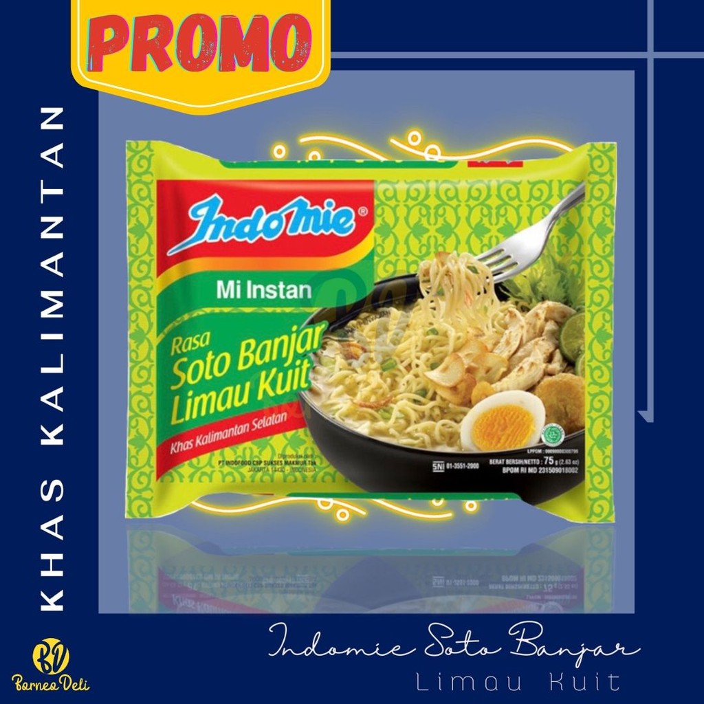 

INDOMIE Kuah SOTO BANJAR LIMAU KUIT Khas Kalimantan Selatan