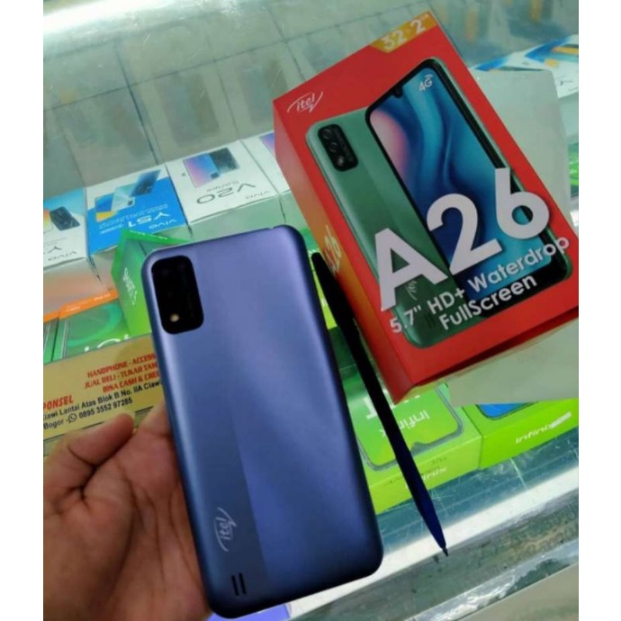HP VIVO V23e NFC , RAM 11/128 ,BARU , SEGEL ,GARANSI RESMI-Hp Itel A26 ram 2/32