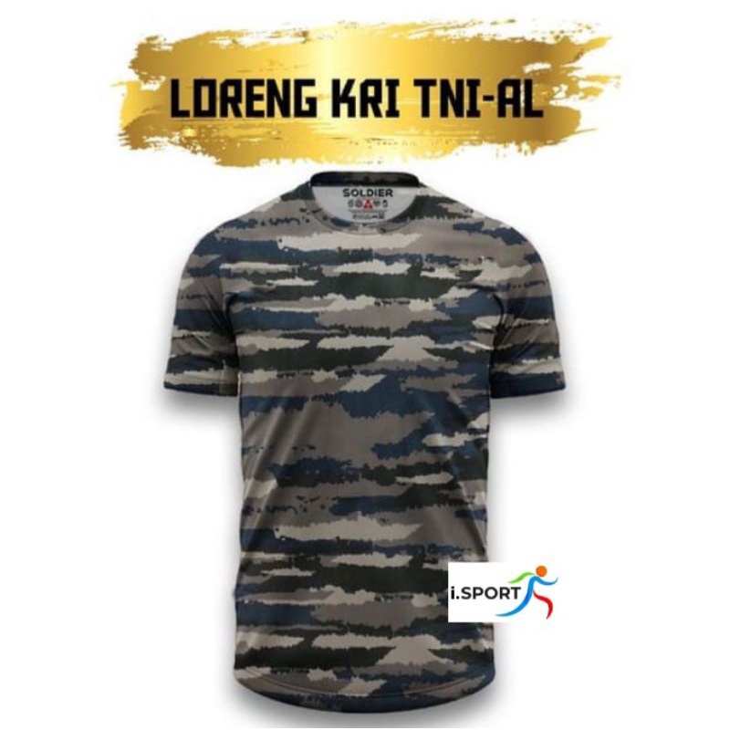 (New) Kaos Dri-fit Motif Loreng
