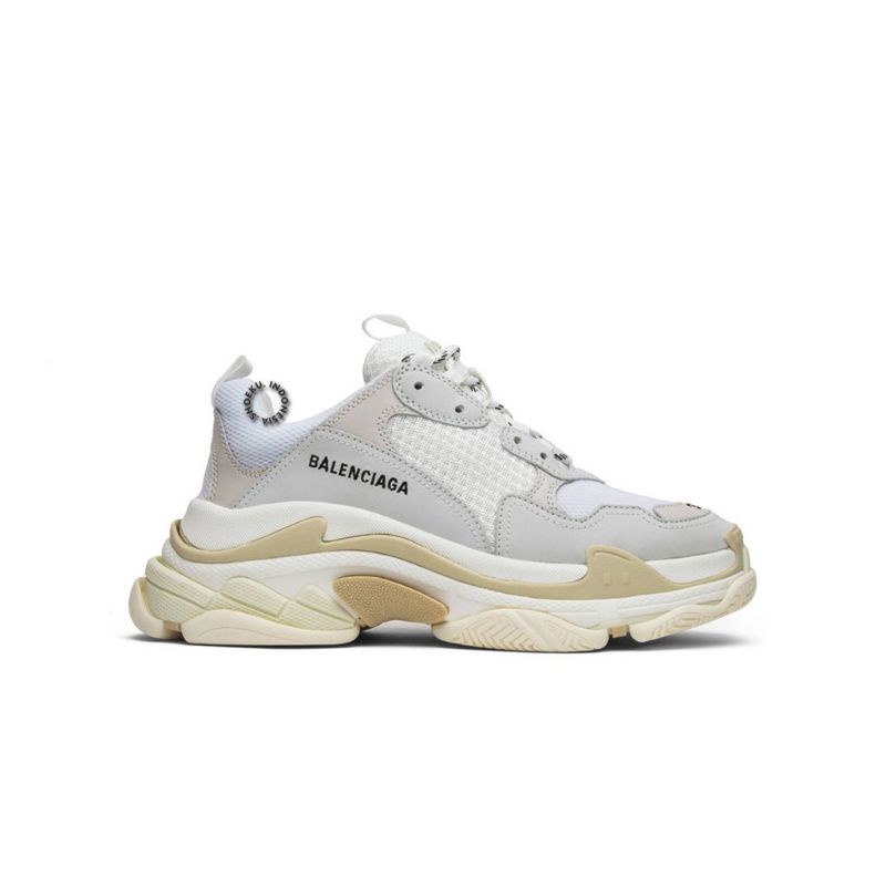 Sepatu Sneakers Balenciaga Triple S White