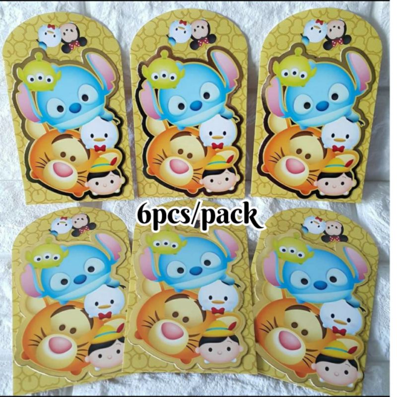 

Angpao Pendek Disney Tsum-tsum Gold Popup