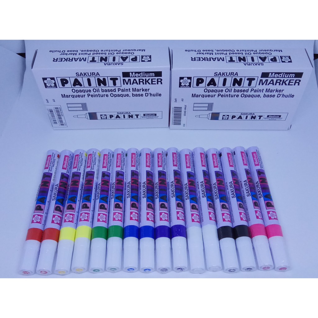 

Paint Marker Sakura Spidol Ban Spidol Otomotif Spidol Besi Kaca