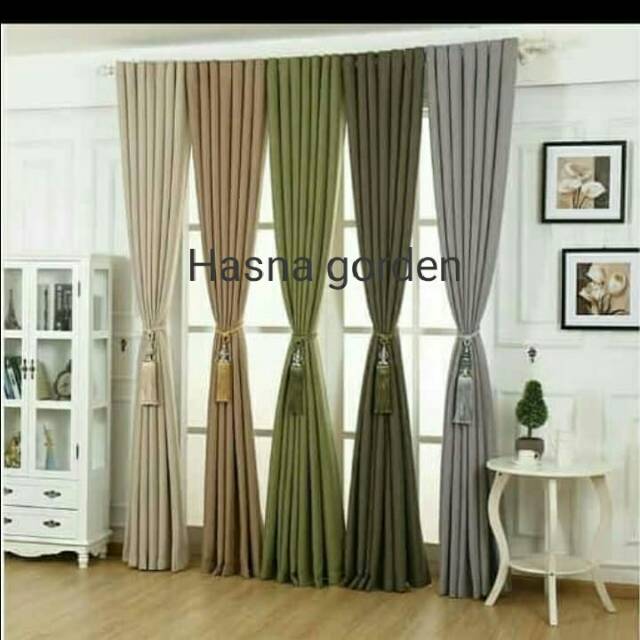 Gorden blackout  polos serat