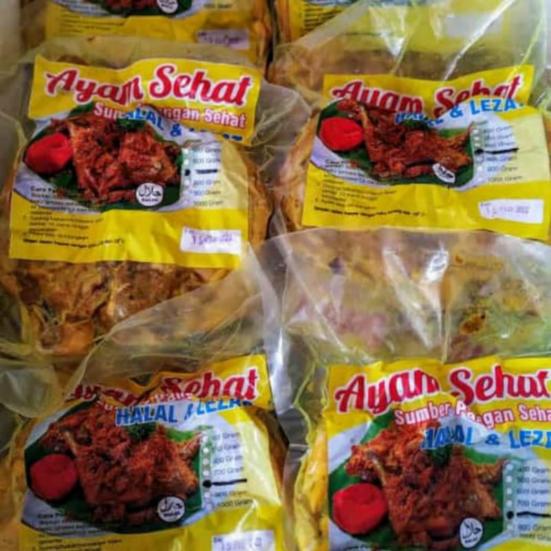 Ayam Ungkep Frozen Ayam Goreng Lengkuas Khas Jogja Makanan Beku Siap Goreng
