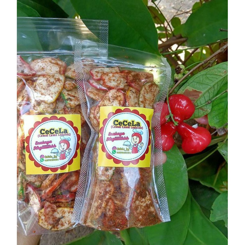 

Kerupuk Seblak kering pedas daun jeruk 100 gr