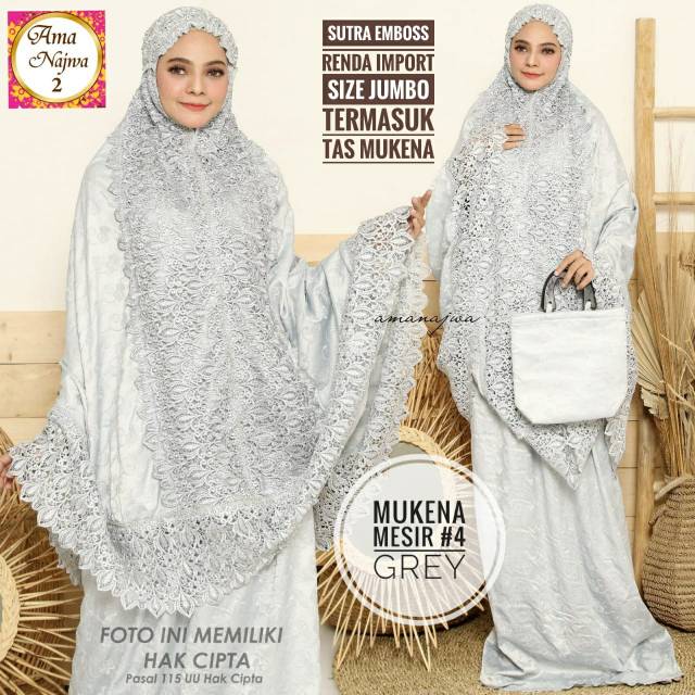 Mukena mesir by ama najwa