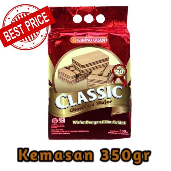 

Kong Guan Classic Wafer Chocolate 350gr