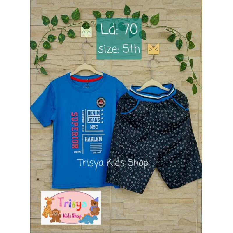 Setelan Premium Anak Laki Merk Yess Kids