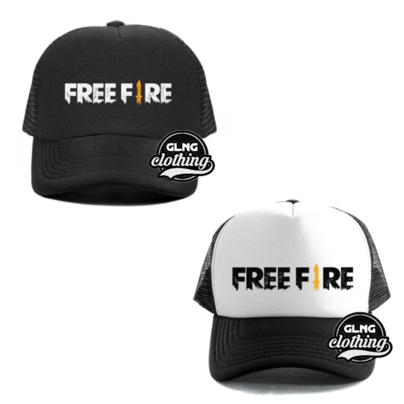Topi Freefire Trucker - Topi FF