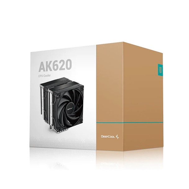 DEEPCOOL CPU COOLER AK620 DUAL TOWER 2x12CM DUAL FANS W/LGA1700