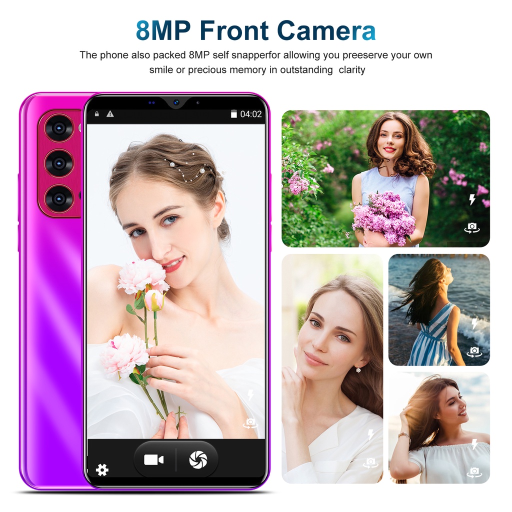 [handphone murah] hp android termurah Rino 4 Pro 5.8inch FHD ram 6GB+rom 128GB hp 5g kredit hp cicilan murah gratis ongkir