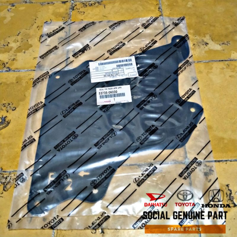 seal liner fender depan Innova Fortuner ori