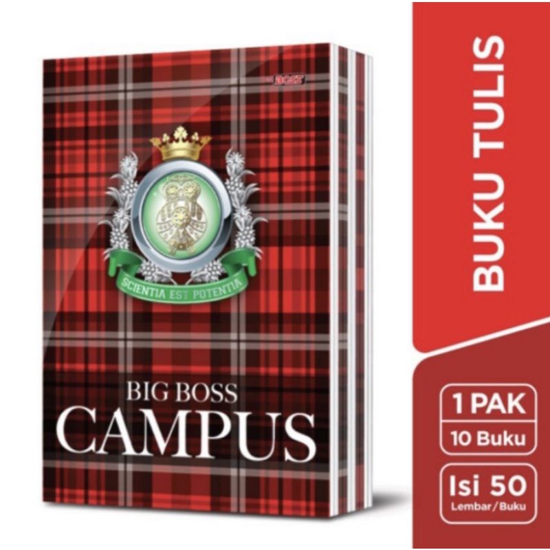 

Buku Tulis Big Boss CAMPUS isi 50 Lembar / Satuan