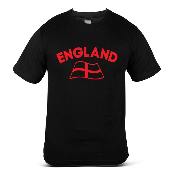 ⭐️⭐️⭐️⭐️⭐️BAJU T Shirt Short Sleeve Printed England Football Soccer Lion Team Kane Euro FIFA World C