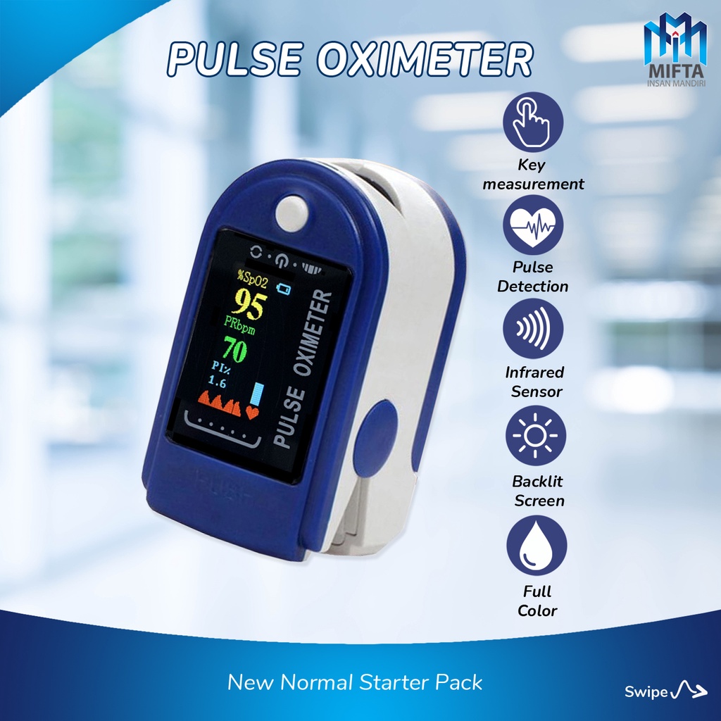 OXIMETER FINGERTIP / OXYMETER / OXIMETER / OKSIMETER / PULSE OXYMETER