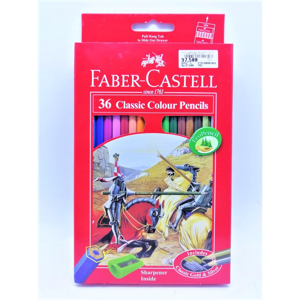 

PENSIL WARNA REDLINE CLASSIC HT 36 L 115856 FABER CASTEL