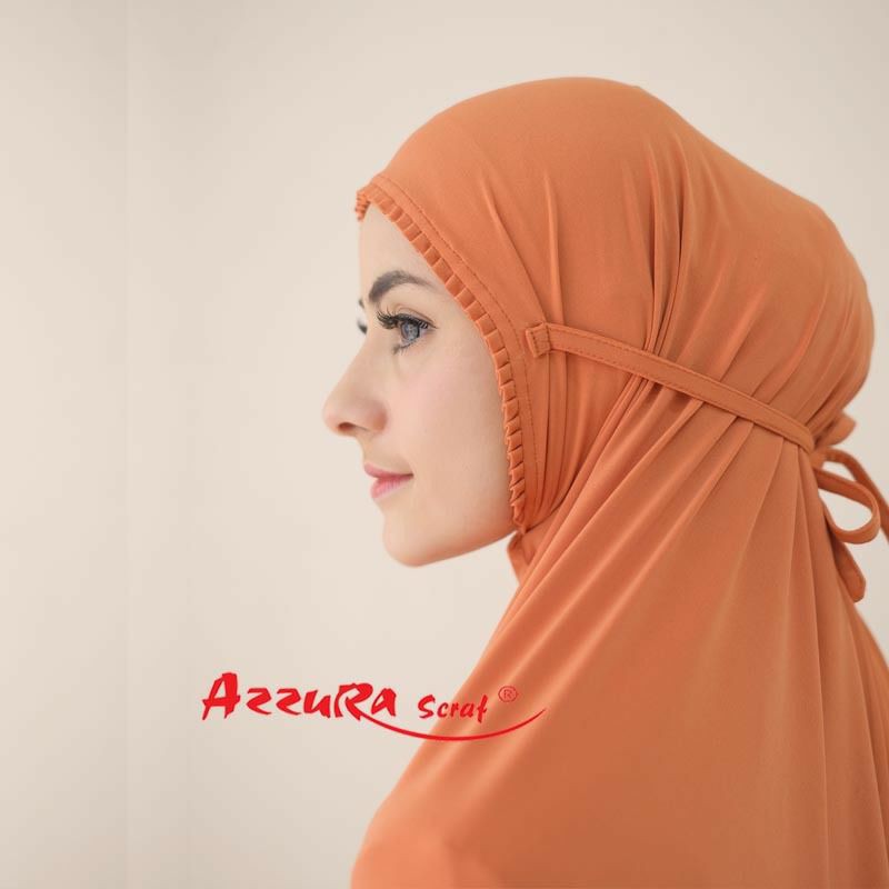 BERGO REMPEL LIST | ORIGINAL | AZZURASCARF | BERGO | HIJAB INSTAN | BERGO CANTIK | BERGO JUMBO-2