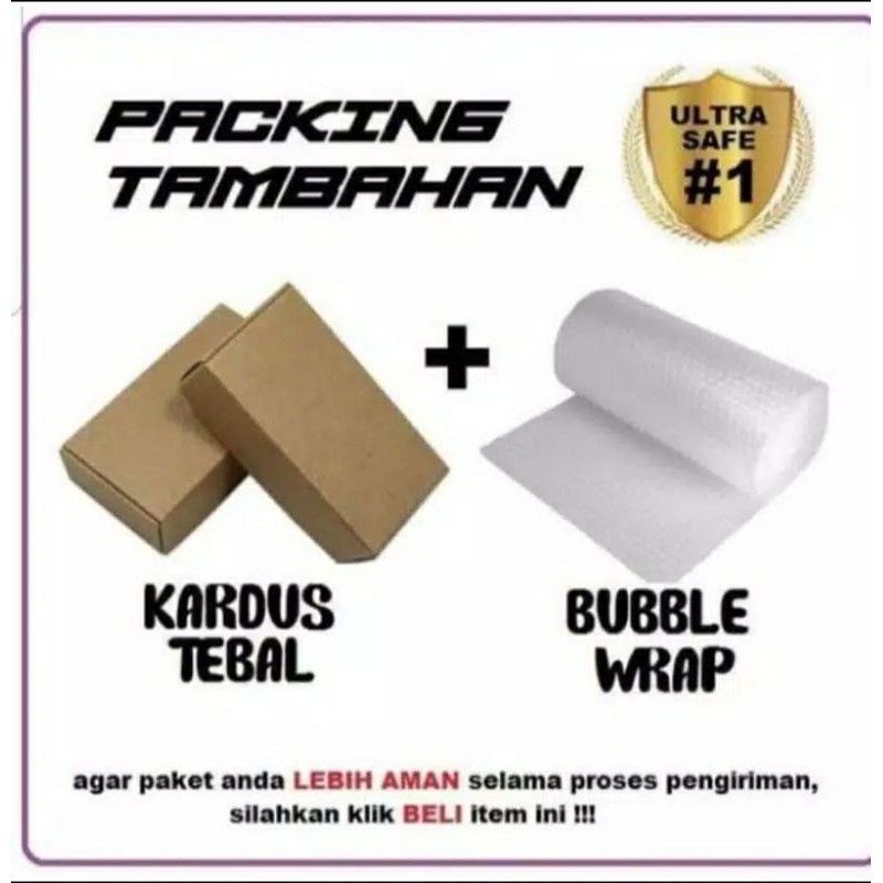 

BUBBLE WRAP KARDUS PACKING TAMBAHAN