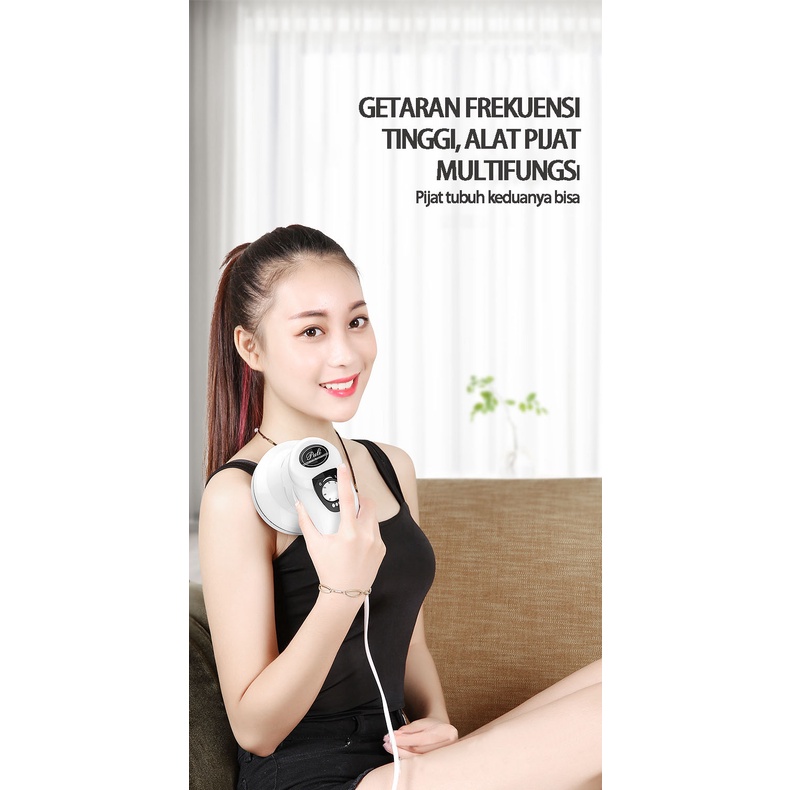 Mesin pendorong, pemijat, instrumen tubuh, mesin pelangsing getaran genggam listrik multi-fungsi, kaki, dan betis
