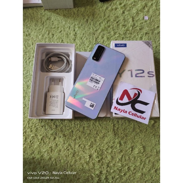 Vivo y12s 3/32Gb  Fullset original (SECOND)LIKE NEW