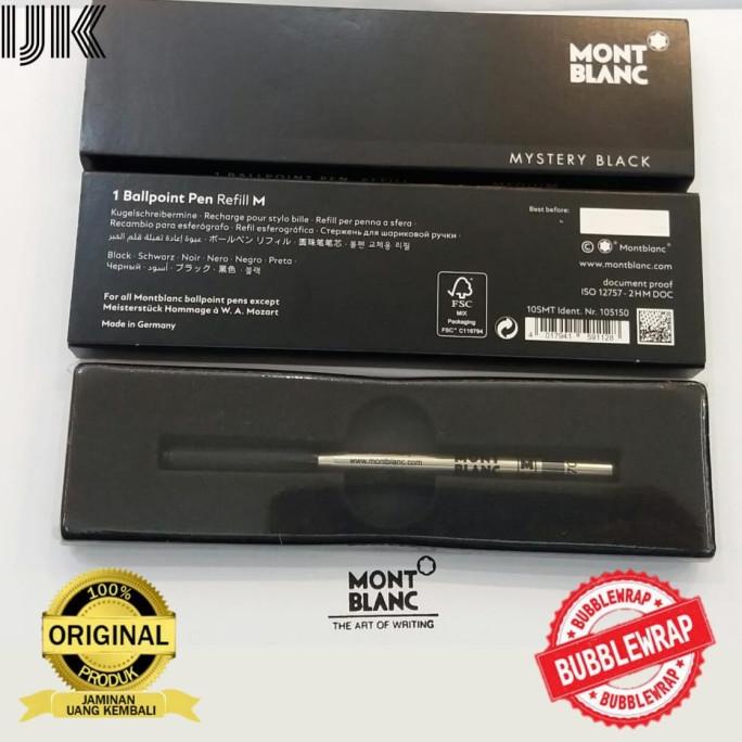 

hanya disini] Isi Pen / Refill Ballpoint Pen Montblanc Black (Original)+packing dus