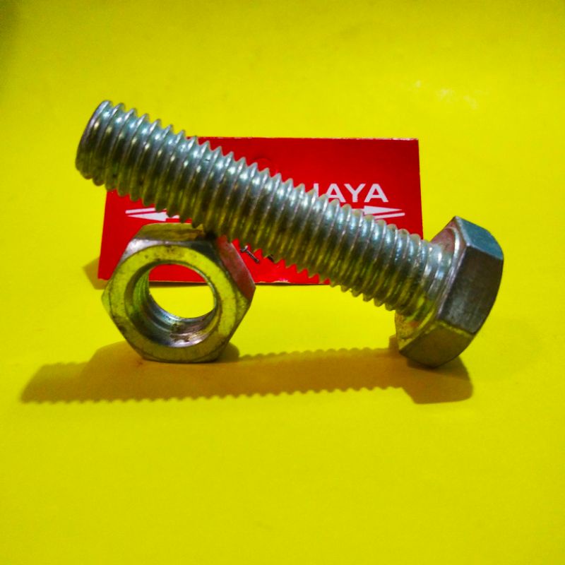 MUR BAUT M12 x 50 PUTIH / BMP 12 x 50 TERMURAH