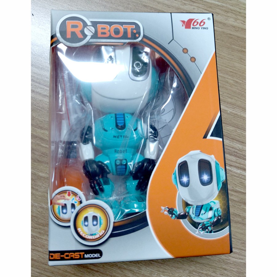Mainan Anak Repeat Talking Smart Robot Children Toy - X-0119 - Blue