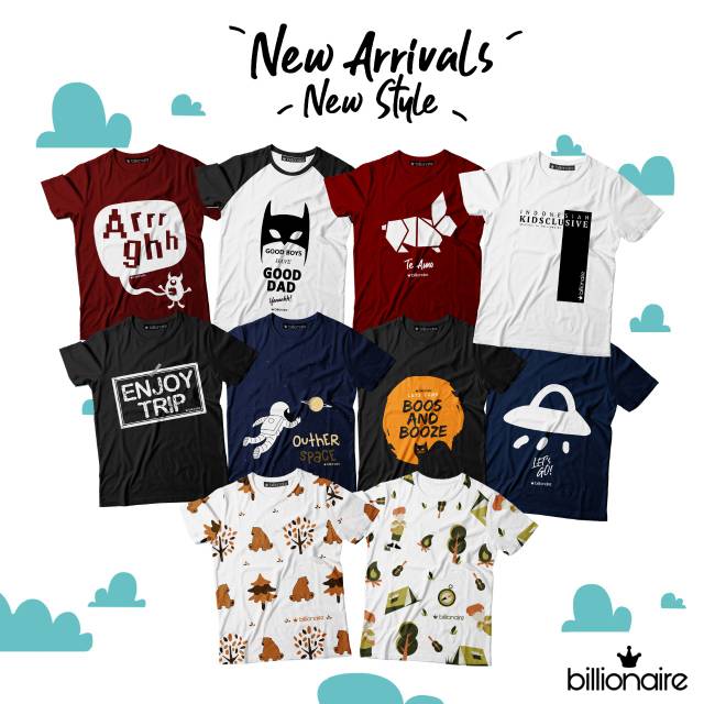 Kaos premium anak billionaire