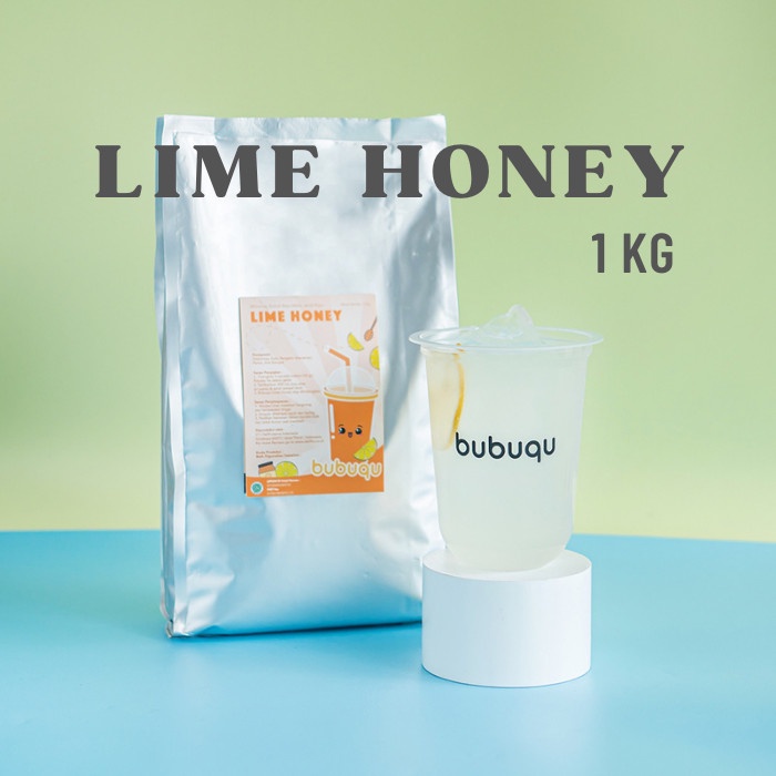 

LIME HONEY POWDER DRINK BUBUQU 1KG