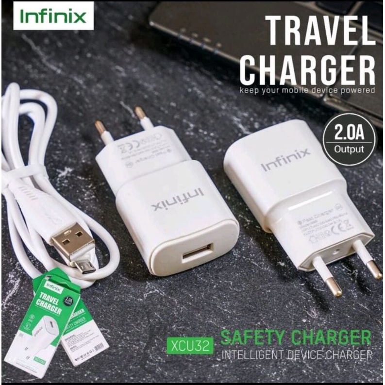 Charger Cassan Infinix Smart 4/ Samart 5 Hot 9 Play / Hot 10 MICRO USB