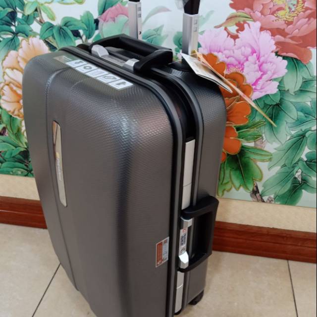 New,, koper Baju Travel bag President 20" Grey