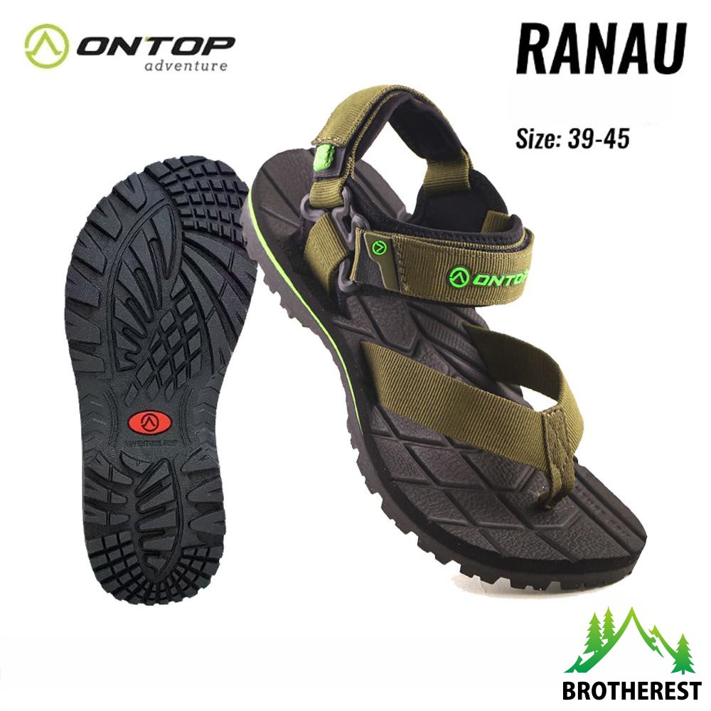 Jual Bisa COD Sandal Ontop Ranau Sandal Gunung Sandal Palang Sandal Traveling Sandal