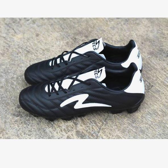 LANGSUNG ATC.. Sepatu Bola specs Roma FG black White