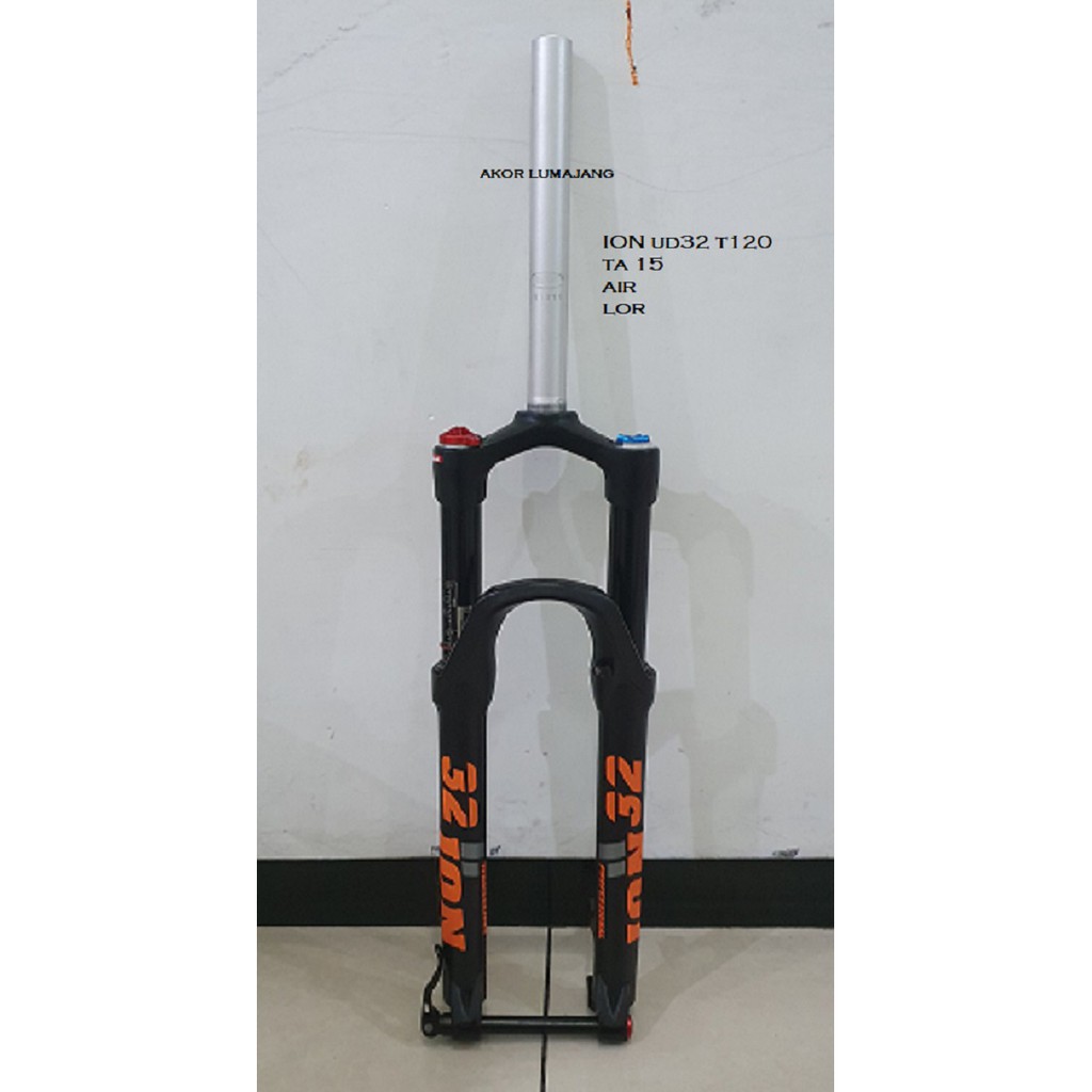 fork sepeda mtb 27.5 ion ud32 T120 TA 15 x 100 rebound lock air