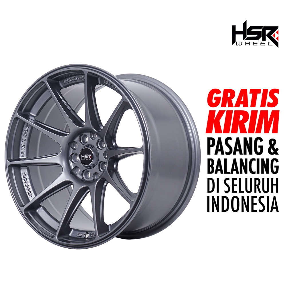 Mobil alphard ertiga innova Use velg HSR SHINJUKU JD8051 ring 17