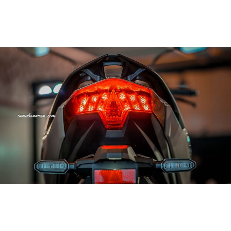 MIKA KACA LAMPU BELAKANG  STOPLAMP VARIO 150/125 LED NEW 2018 2019 2020 2021 / MIKA LAMPU BELAKANG HONDA VARIO / MIKA STOP VARIO 150 2018 2019 2020 2021 | MERK WIN