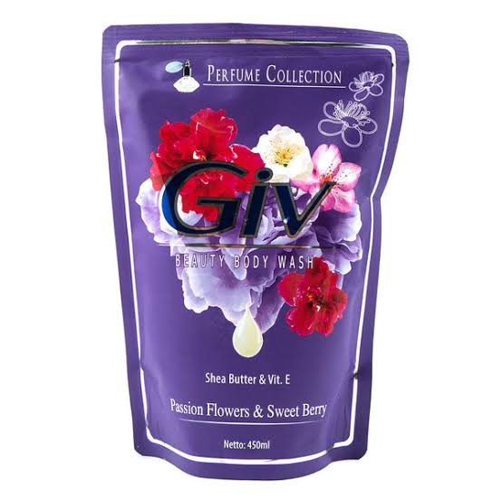 GIV Beauty Body Wash Passion Flowers & Sweet Berry 450ml