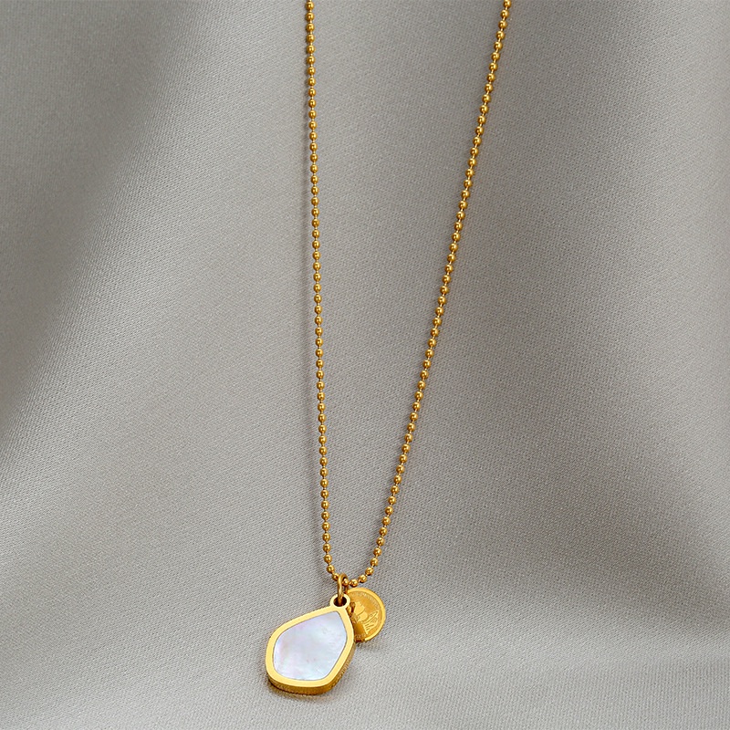 [86171] Kalung titanium korea style anti karat
