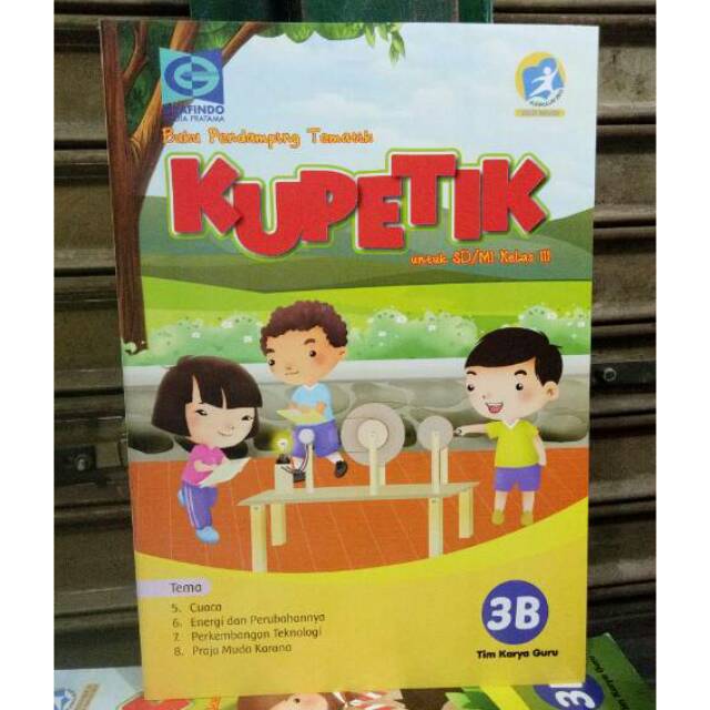 Buku Kupetik 3b Pendamping Tematik Semester 2 Edisi Revisi Grafindo Original Shopee Indonesia