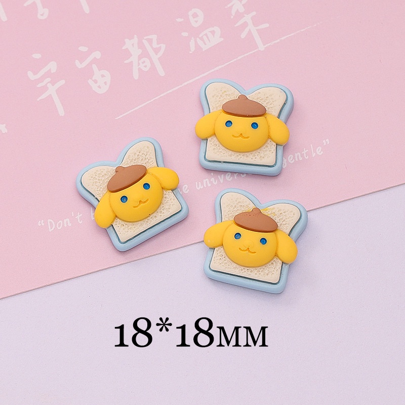 Sanrio &amp; toast Stiker croc clog jibbitz Aksesoris Dekorasi Sepatu diy charm pin