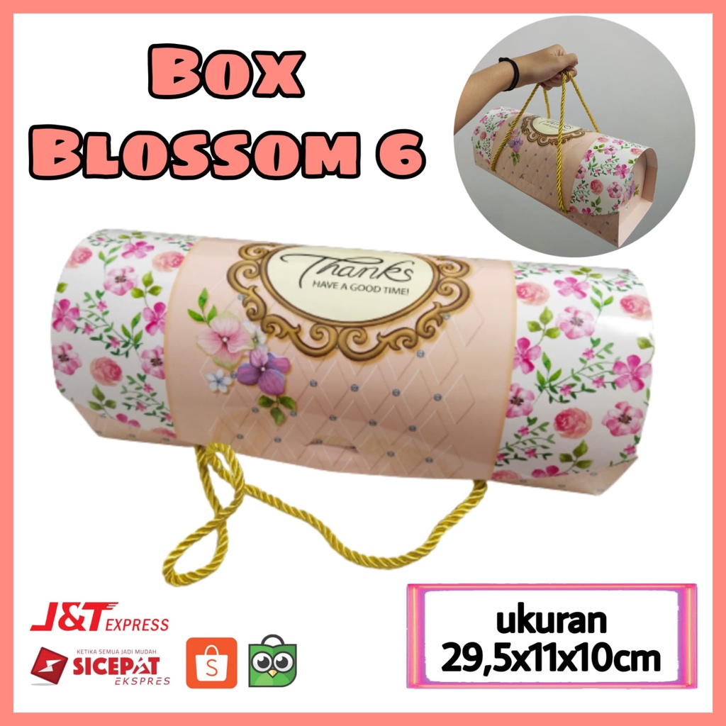 

BOX BLOSSOM 6 / BOX ROLL CAKE TENTENG