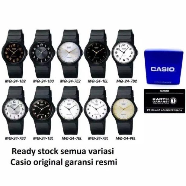 ```````] Casio Original MQ-24 / MQ24-1B / MQ-24-1E 1B3 7B 7E - Unisex -