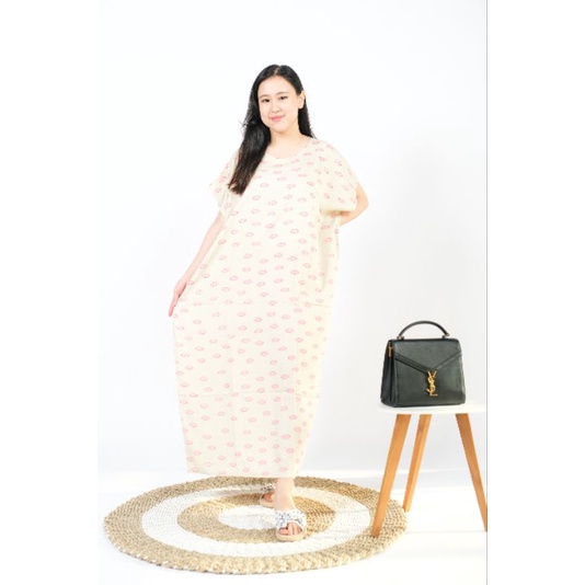 daster bali habel verell panjang semata kaki rayon premium baju tidur murah-K32