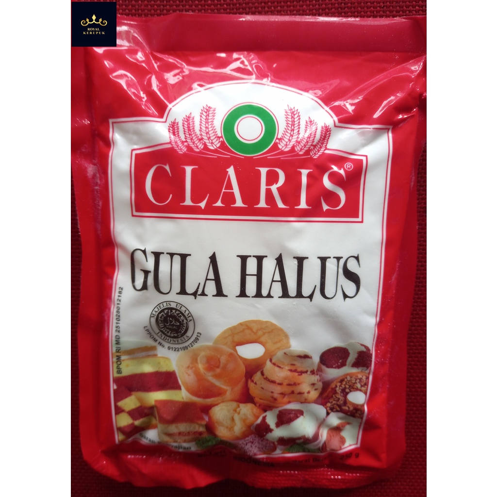 

Gula Halus CLARIS 250gr