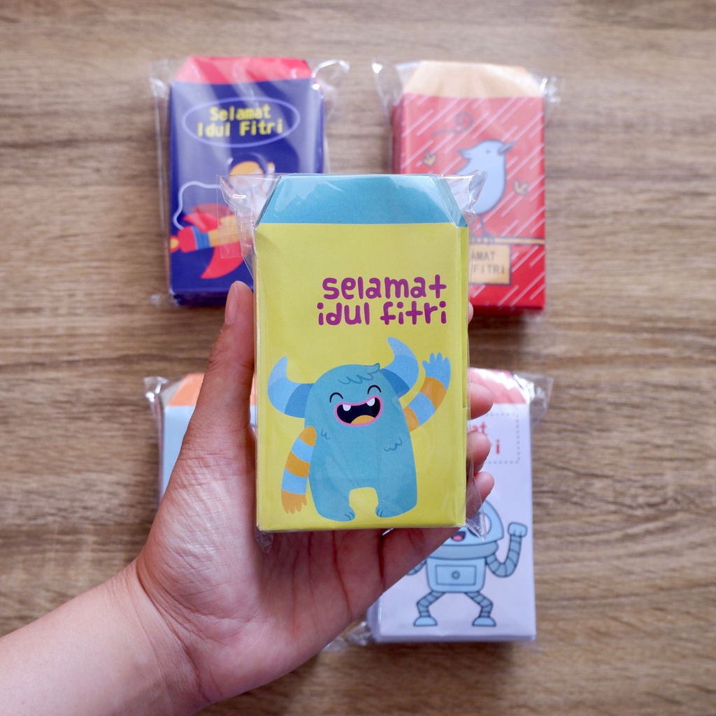 

Amplop Angpao Lebaran Lucu, Unik, murah. Edisi 2021